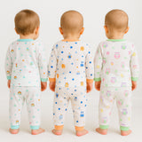 Fareto Baby Thermal Set | Front Open Winter Wear for Infants – Super Soft Cotton (Pack of 3)(F646)