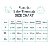 Fareto Baby front open Winter season thermal set(Pack of 2) Colours may vary
