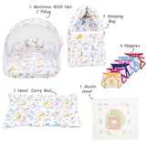 Fareto Baby Premium Quality Muslin  Cotton Summer Essentials 37 in 1 (0–6 months)(F752)