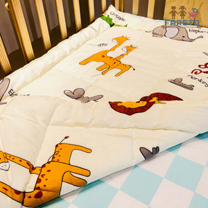 Fareto Baby Kids Super Soft Premium Quality Comforter 104*65 CM (0-12 Months)