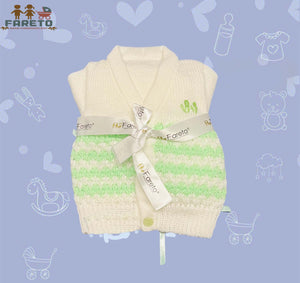 Fareto New Born Baby Sweater Set(pack of 4) Color As per the availability