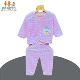 Fareto New Born Baby Winter Wear Clothing Set Pack Of 3 (0-3 Months)(Colors May Vary)