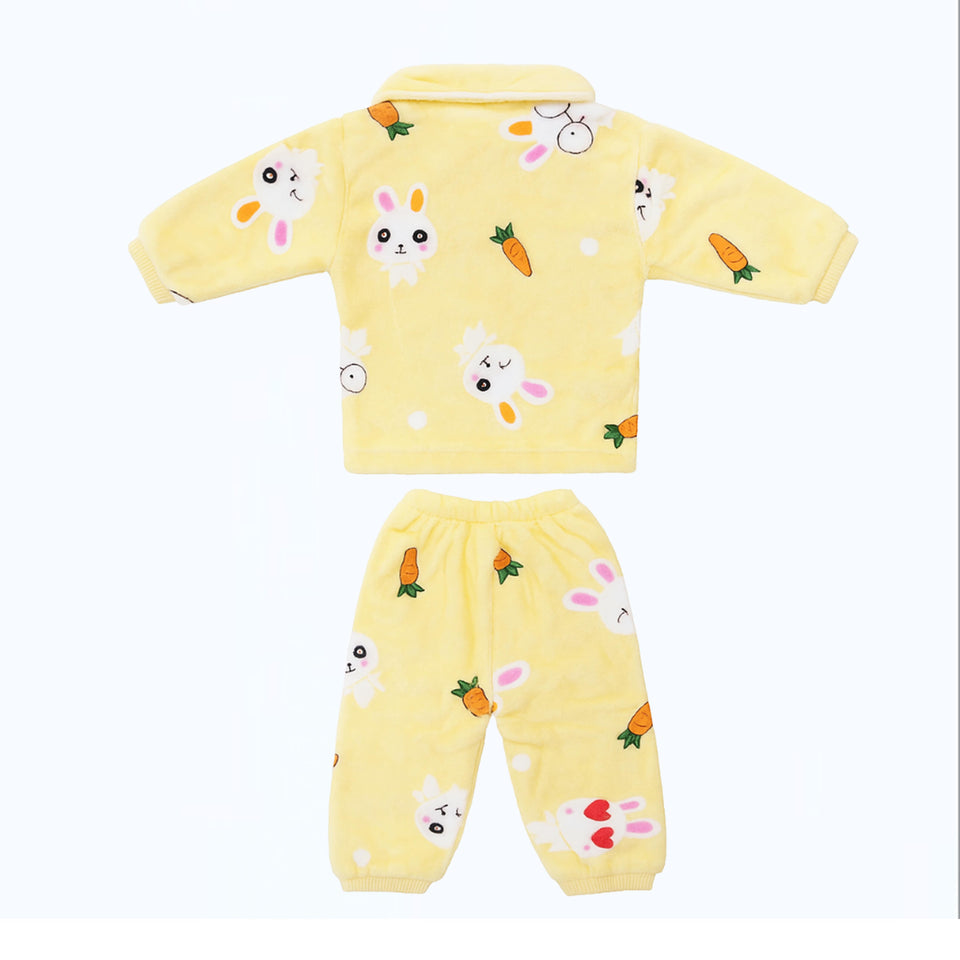 Fareto New Born Baby Winter Wear  Clothing Set Pack Of 3 (0-3 Months)(Colors May Vary)