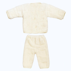 Fareto New Born Baby Winter Wear  Clothing Set Pack Of 3 (0-3 Months)(Colors May Vary)