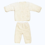 Fareto New Born Baby Winter Wear  Clothing Set Pack Of 3 (0-3 Months)(Colors May Vary)