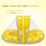 Fareto Complete Bedding Set essentials Combo For Baby (Cloud Yellow) (0-6 Months)