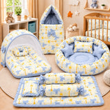 Fareto Premium Complete Baby Bedding Set Essentials Combo – Soft & Comfortable Bedding Kit For Newborns (0–6 Months)(F825)