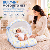 Fareto Premium Complete Baby Bedding Set Essentials Combo – Soft & Comfortable Bedding Kit For Newborns (0–6 Months)(F825)
