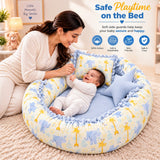 Fareto Premium Complete Baby Bedding Set Essentials Combo – Soft & Comfortable Bedding Kit For Newborns (0–6 Months)(F825)