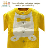 Fareto New Born Baby Sweater Material Winter Wollen Rompers (Pack of 2)