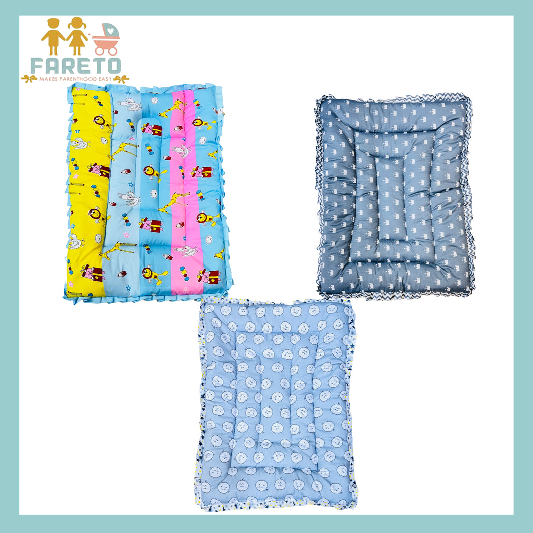 Fareto baby head Support pillow with attached bed (pack of 3) (72cm* 50cm)(0-1 years)