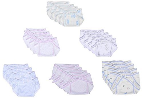 FARETO Combo Of 3 Types Of Daily Essential Single Layer Cloth Nappies(Unisex) (3-6 Months)