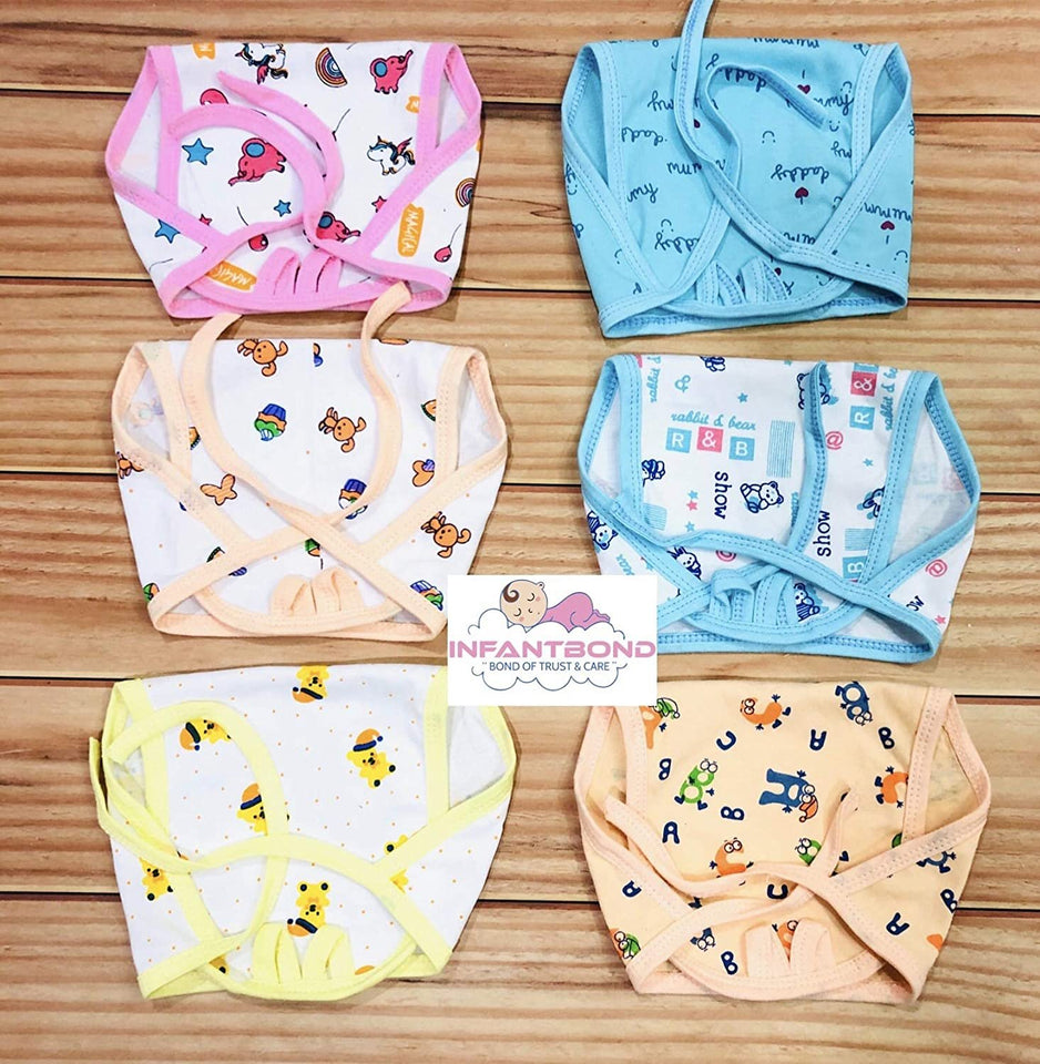 Fareto Baby Super Soft Cotton Single Layer Cloth Nappies(0-4 Months)(Pack of 12)