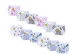 FARETO Baby Cotton Cloth Diapers, 0-9Months (Multicolour) - Set of 12