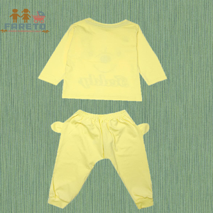 Fareto Baby's Cotton Blend, Cotton T-Shirt and Pants Set FaretoBaby