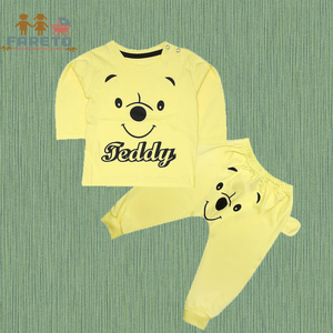 Fareto Baby's Cotton Blend, Cotton T-Shirt and Pants Set FaretoBaby