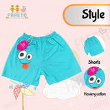 Fareto Baby's & Kid's Cotton Shorts(Pack of 5) FaretoBaby