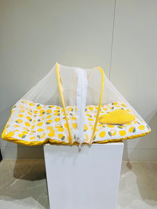 Fareto New Born Baby Hospital Essentials pack of 61 (Lemon Yellow)