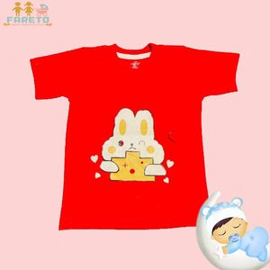 Fareto Baby Boy's & Baby Girl's Half Sleeves T-Shirt | Daily Wear T-Shirts(Pack of 3)