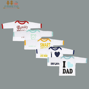 Fareto Baby Boy's & Baby Girl's T-Shirts | T-Shirt | Tees(Pack of 5)