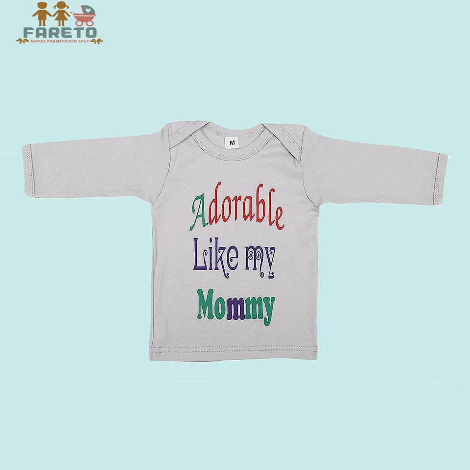 Fareto Baby Boy's & Baby Girl's T-Shirts | T-Shirt | Tees(Pack of 5)